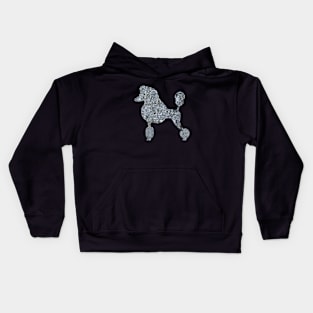 Poodle Diamonds Kids Hoodie